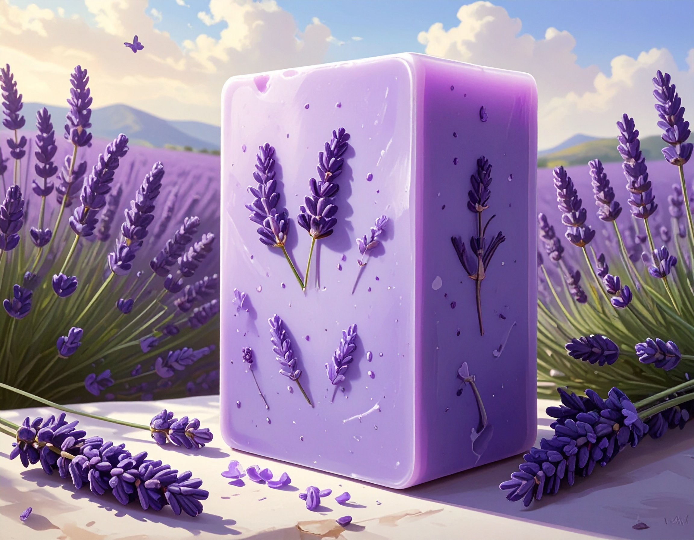 Jabón Lavanda 4